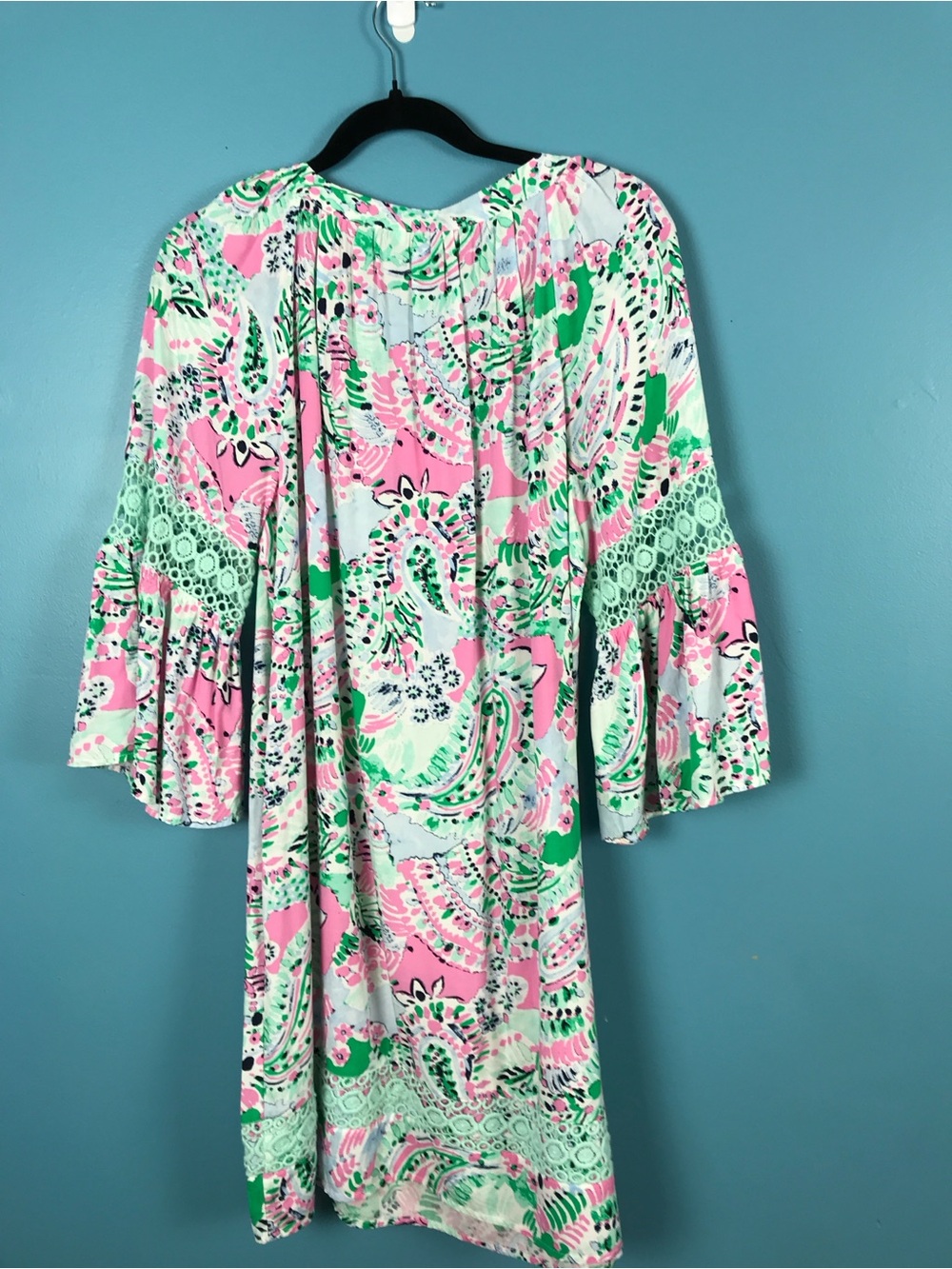 CROWN & IVY BOHO TUNIC DRESS SIZE LARGE - Picture 3 of 4